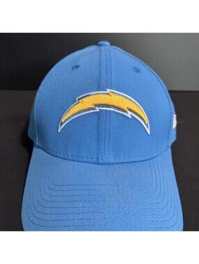 New Era Chargers Fitted Hat Blue L/XL